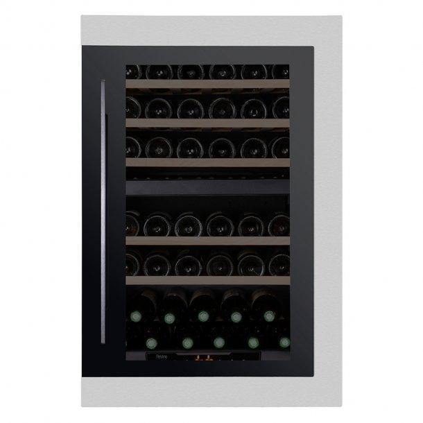 Pevino PI48D-S Wine Fridge - 48 bottle - Dual zone integrated wine cooler - 555mm Wide - winestorageuk