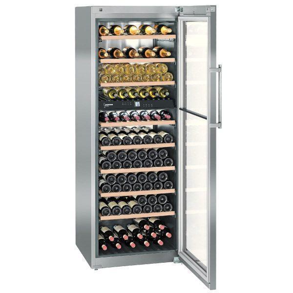 Liebherr WTes 5972 Wine Fridge Vinidor Dual Zone Wine Cabinet - 211 bottles - 700mm wide - winestorageuk