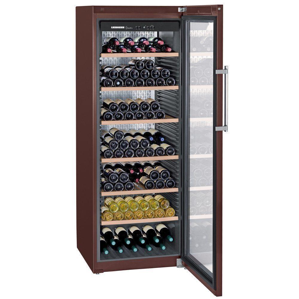 Liebherr WKT5552 Grandcru - Freestanding Wine Ageing Cabinet - Terra Brown - 700mm Wide - 253 Bottles - winestorageuk