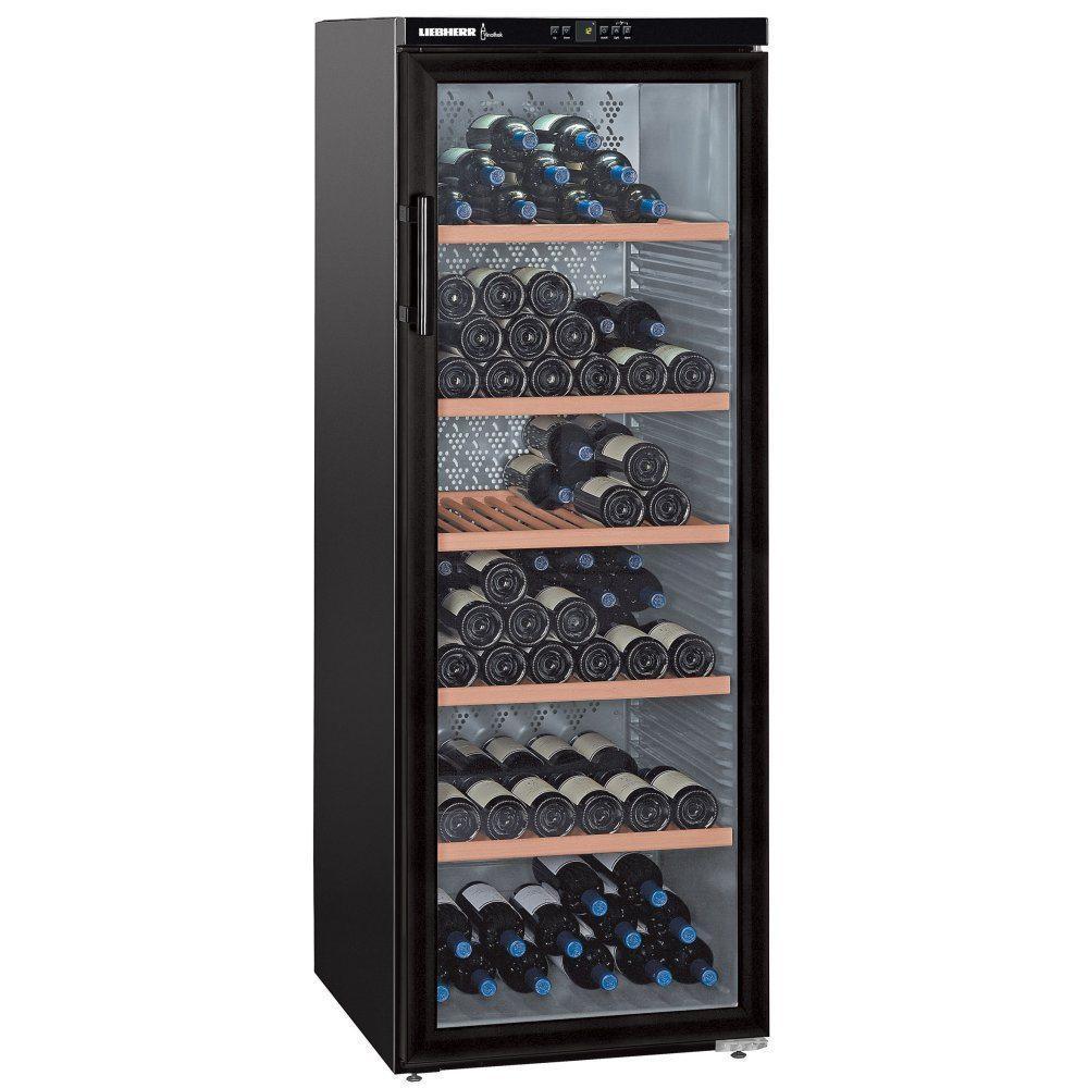 Liebherr WKb 4212 Vinothek Single Zone - Freestanding Wine Cabinet - 600mm Wide - 200 Bottles - winestorageuk