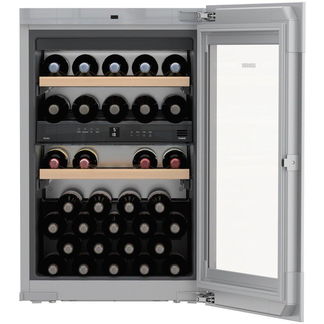Liebherr EWTgb 1683 Vinidor - Dual Zone - Integrated Wine Cabinet - 560mm Wide - 33 Bottles - winestorageuk