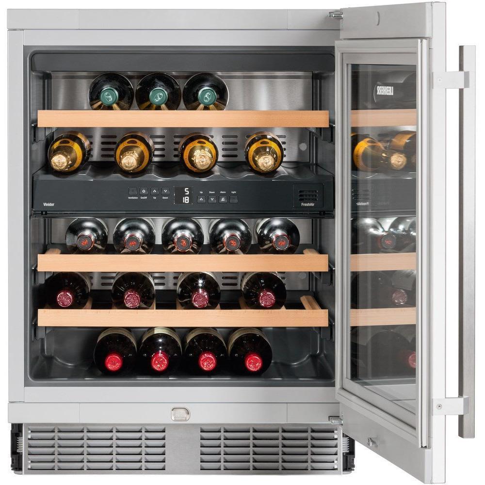 Liebherr UWTes1672 Vinidor - Dual zone - Integrated Wine Cabinet - 597mm Wide - 34 Bottles - winestorageuk