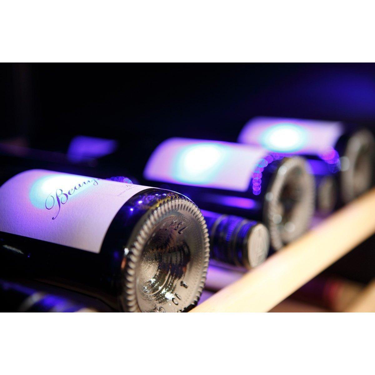 Montpellier -WC166X - 166 Bottle Freestanding Wine Cooler - winestorageuk