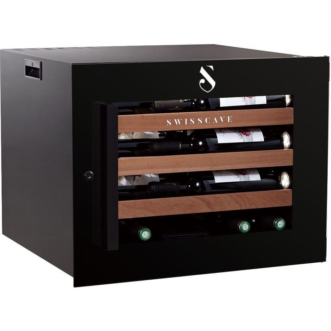 Swisscave - Kitchen Integrated - Single Zone - Wine Cabinet WLI-60F (24 BOT) - winestorageuk