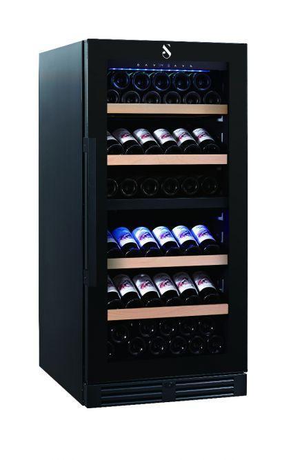 Swisscave - Classic Edition Dual Zone Wine Cabinet WL355DF (112 - 135 BOT) - winestorageuk