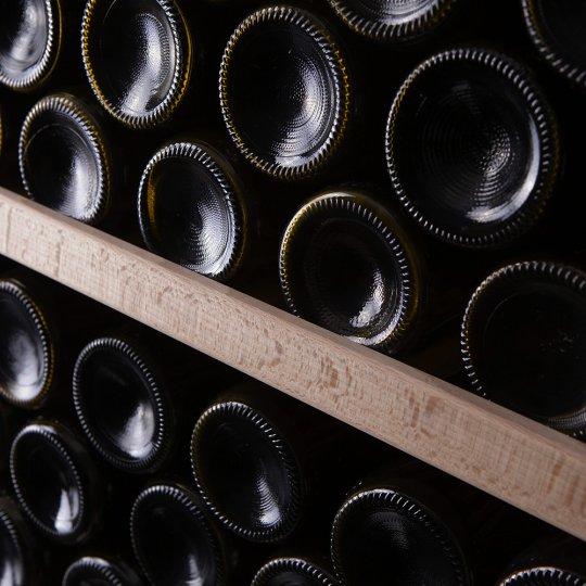 CaveCool Passion Mica Wine Fridge - 248 bottles - single zone wine cooler - Black solid door - winestorageuk