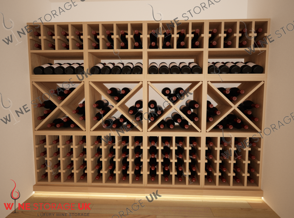 Sommelier Wine racks™ - complete cellar system of fully assembled modular wine racks - Made in England